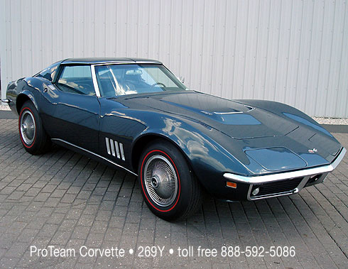 269Y1968 Corvette Coupe L89 427435 hp with aluminum heads 4 speed 